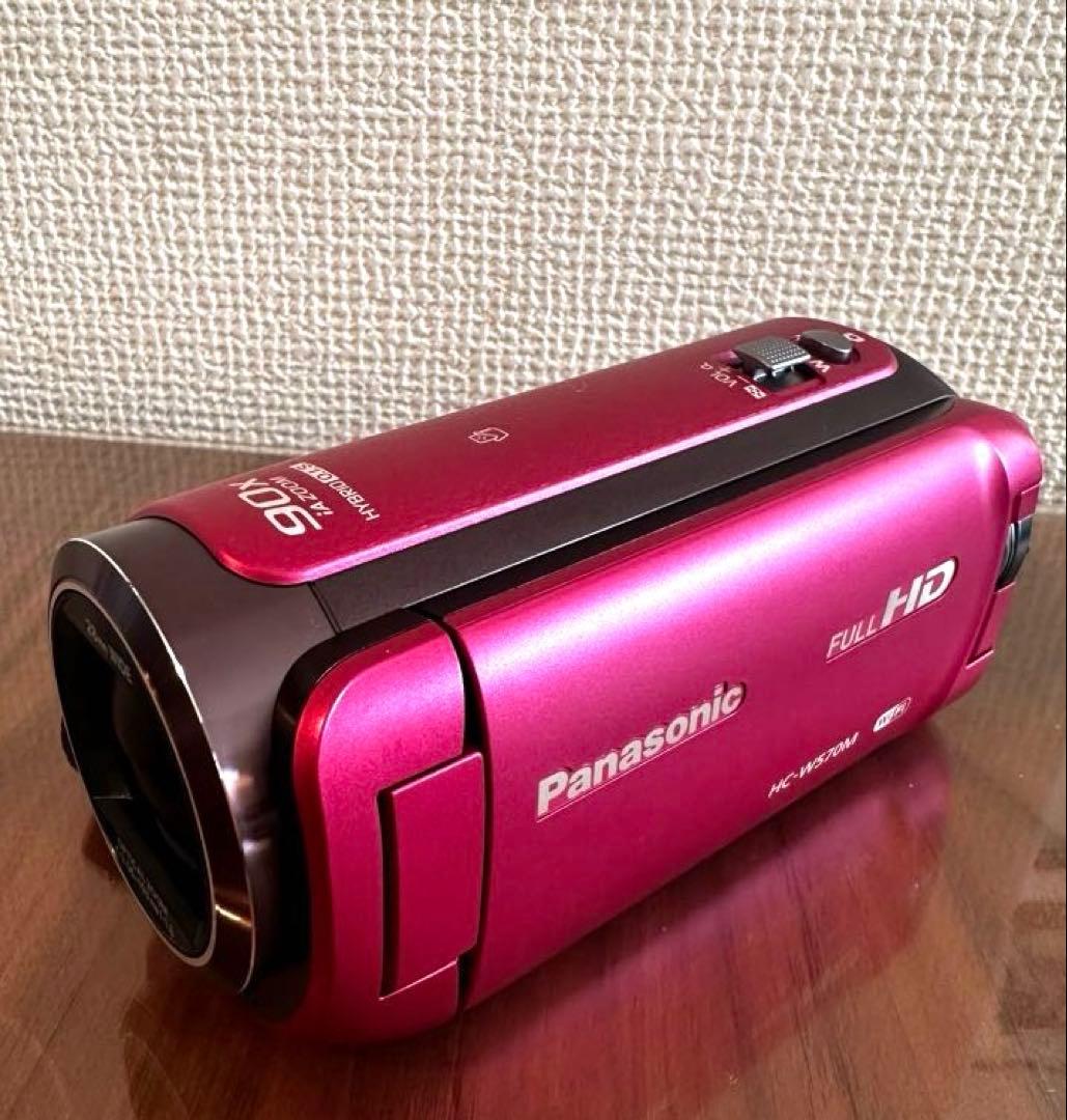 【かつどん】★美品★Panasonic HC-WS70M ピンク