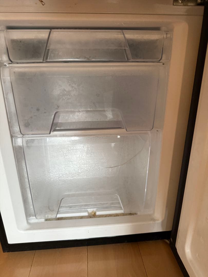 IRIS OHYAMA ブラック冷蔵庫