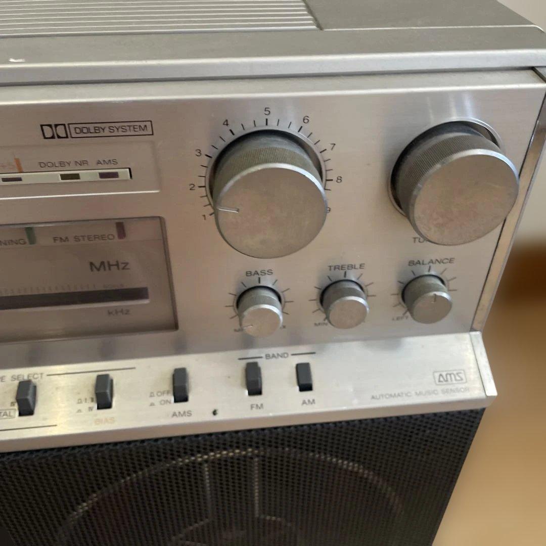 希少品　レトロ　SONY ソニー CFS-F5 ラジオ ラジカセ　ジャンク扱い