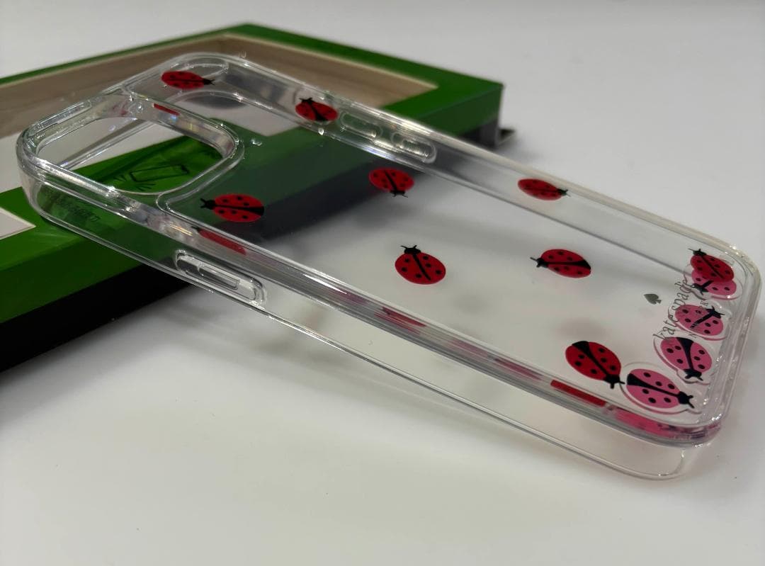 【正規品】 ケイトスペード iPhone14Pro対応ケース クリア KA555