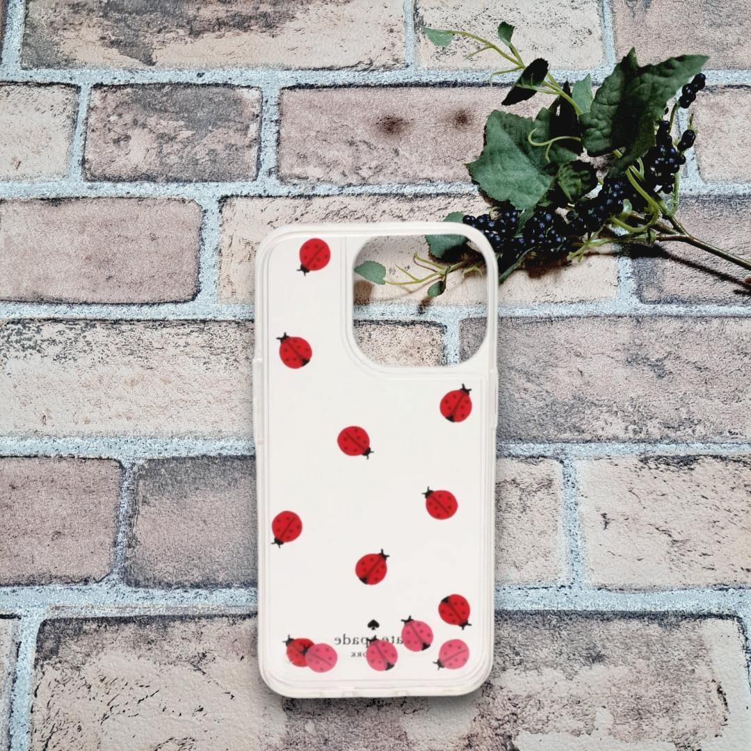 【正規品】 ケイトスペード iPhone14Pro対応ケース クリア KA555