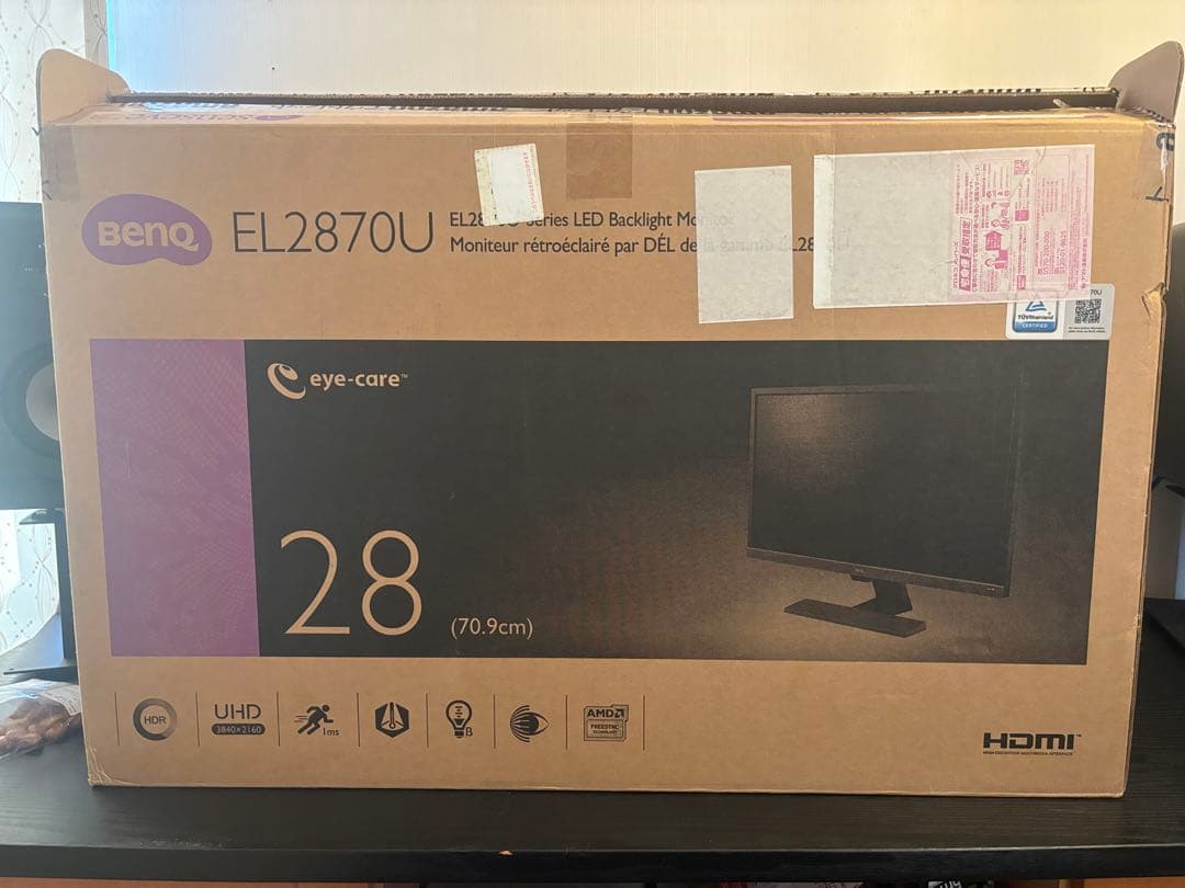 BenQ EL2870U 27 4K モニター