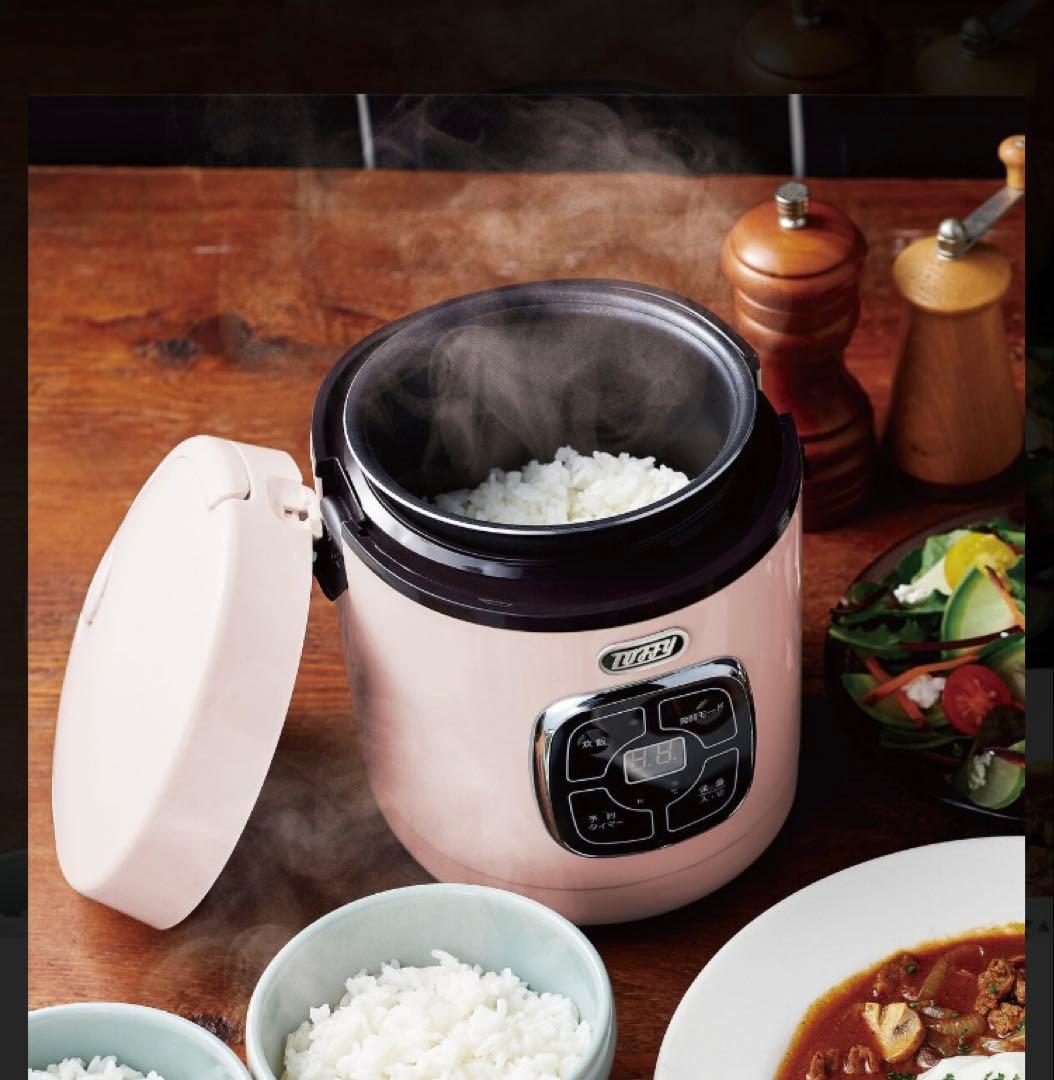 新品未開封 Toffy マイコン炊飯器 シェルピンク LADONNAラドンナ