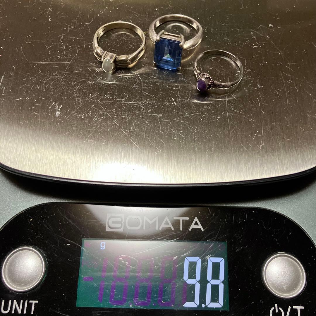 シルバーリング 指輪 まとめ売り SV925 他 計5点