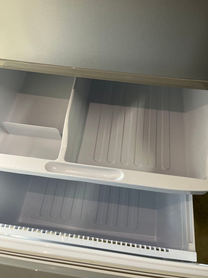 SHARP 両開き冷蔵庫 SJ-W354H-S 350ℓ2021年製　T