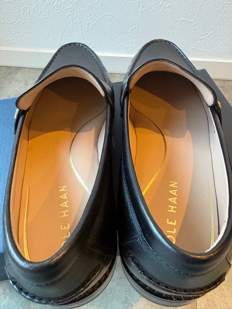 【COLE HAAN】ラックス ピンチ ペニー ローファー ブラック 24センチ