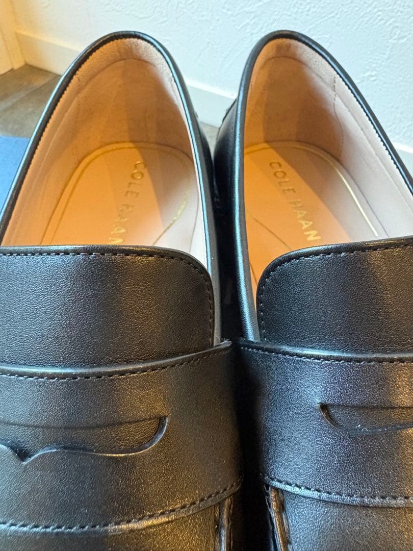 【COLE HAAN】ラックス ピンチ ペニー ローファー ブラック 24センチ
