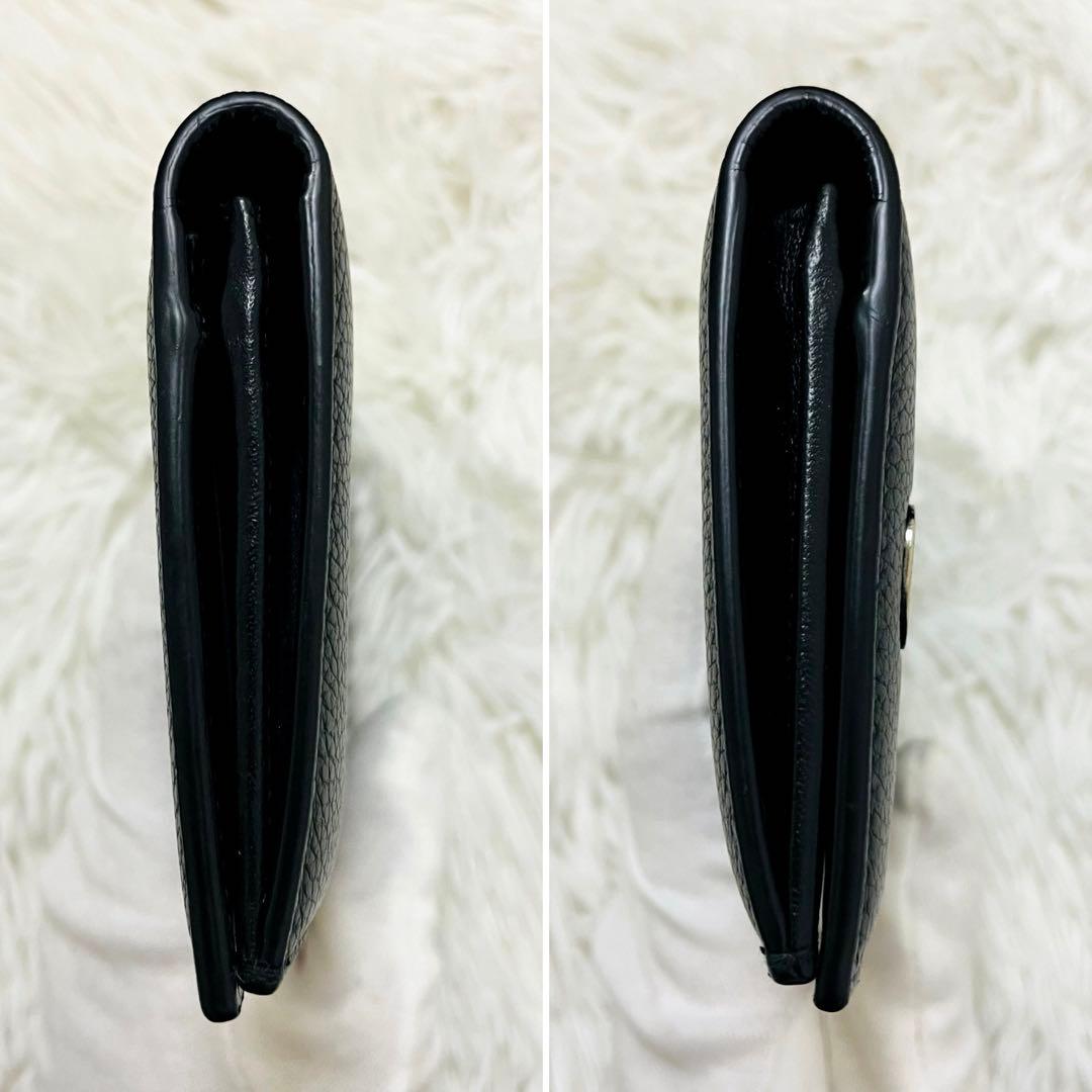 極美✨ディオール 長財布 バーティカルウォレット アイコン CDロゴ ブラック