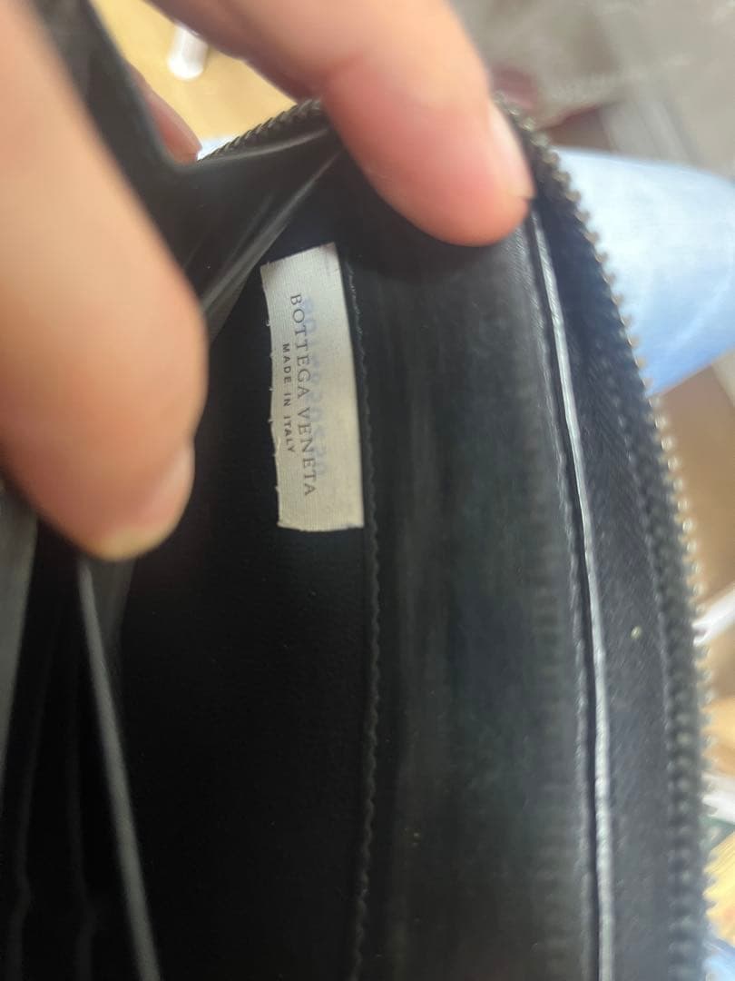 【美品】ボッテガ　長財布　ブラック　黒