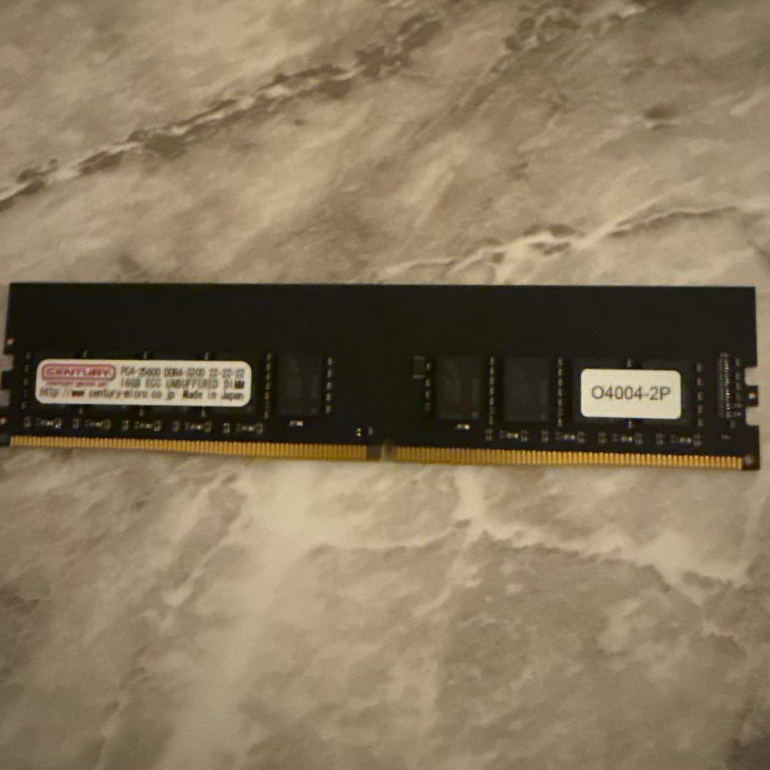 century micro DDR4-3200 16GB 新品