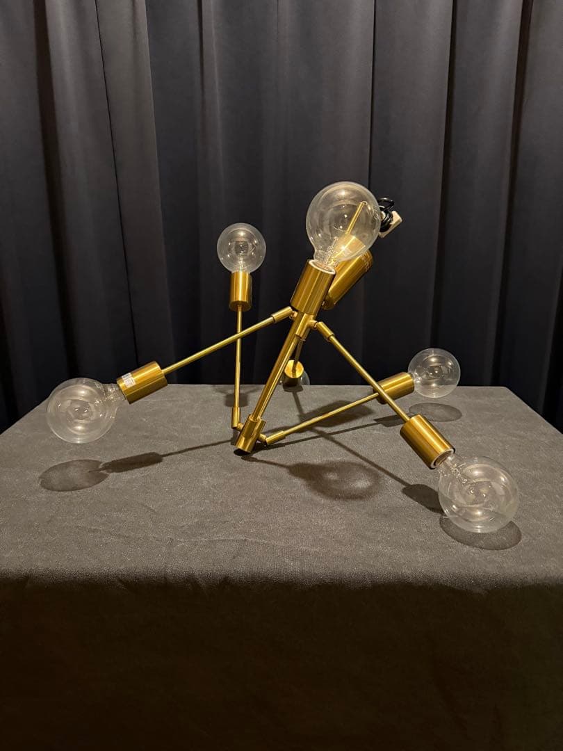 FLYMEe モダンなゴールドシーリングライト