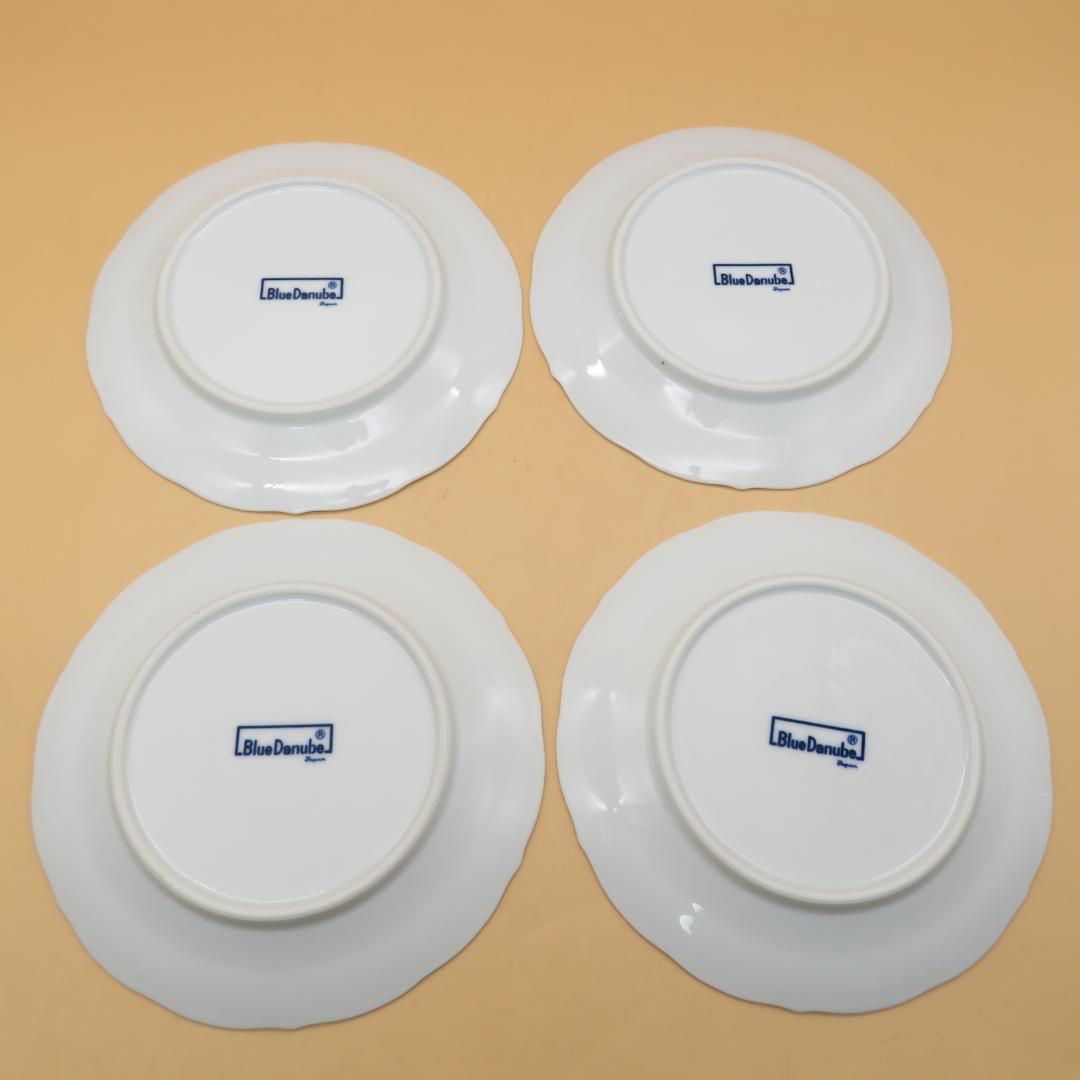 ブルーダニューブ Blue Danube 皿　セット　１０枚