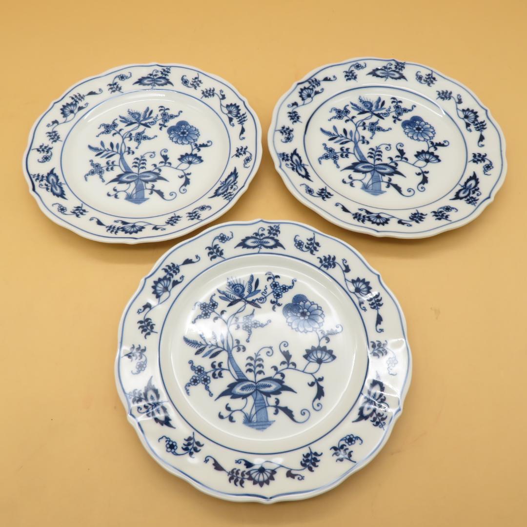 ブルーダニューブ Blue Danube 皿　セット　１０枚