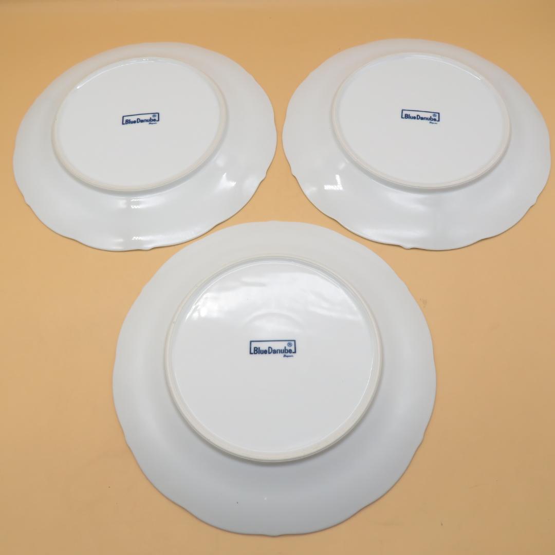 ブルーダニューブ Blue Danube 皿　セット　１０枚