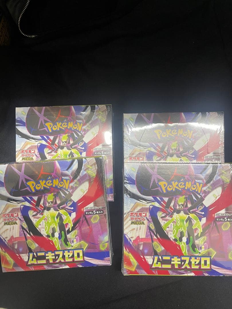 ポケモンカードゲーム ムニキスゼロ 4Boxx