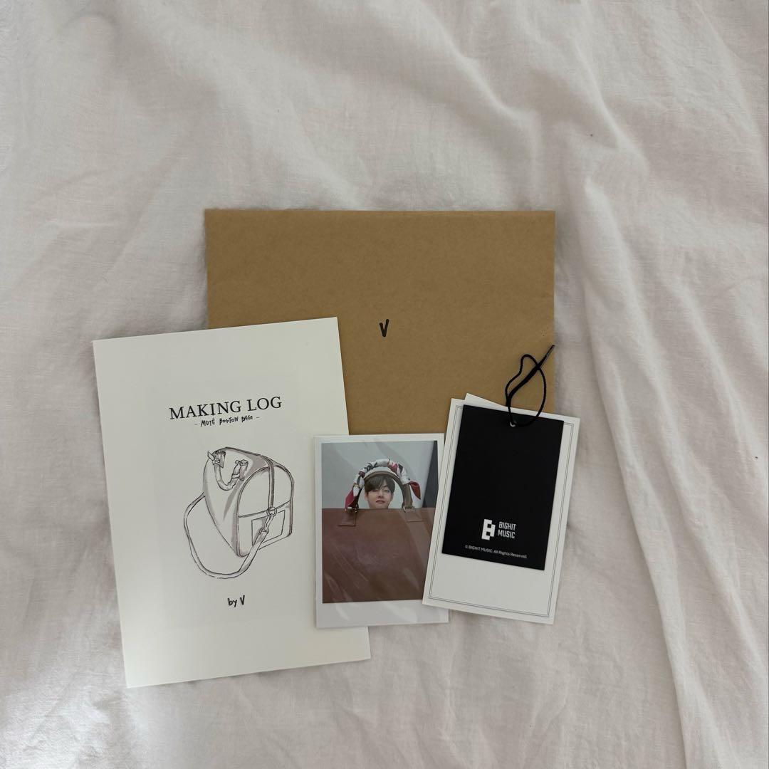 BTS V テテ　テヒョン　ボストンバッグ