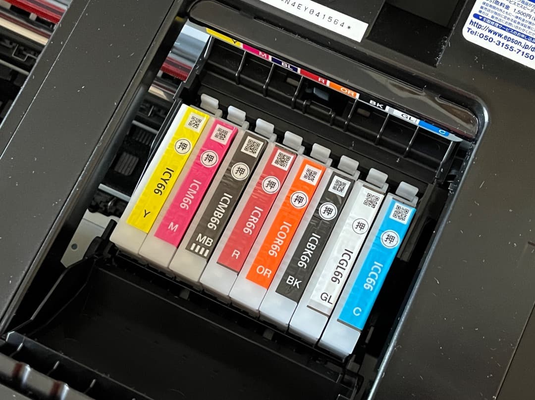 価格変更！EPSON PX-7VA3対応 本体付属品一式インク全色 不具合あり