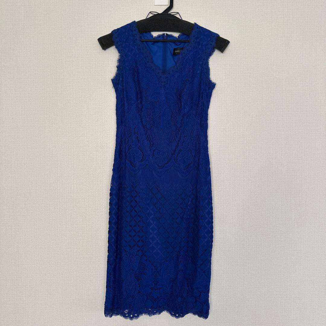 TADASHI SHOJI 総レースドレス　膝丈　サイズ0