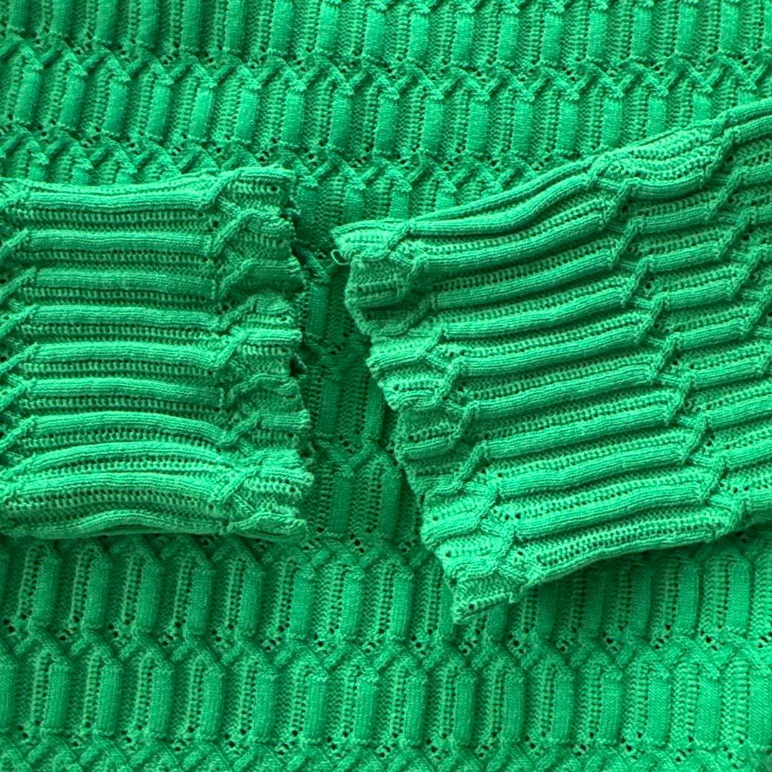 3.1 Phillip Lim グリーン ポロセーター XS