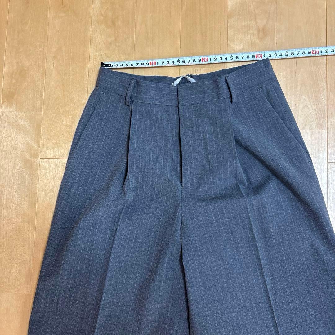 カシヤマ　ダブルテーラードジャケット　パンツスーツ ミディアムグレー