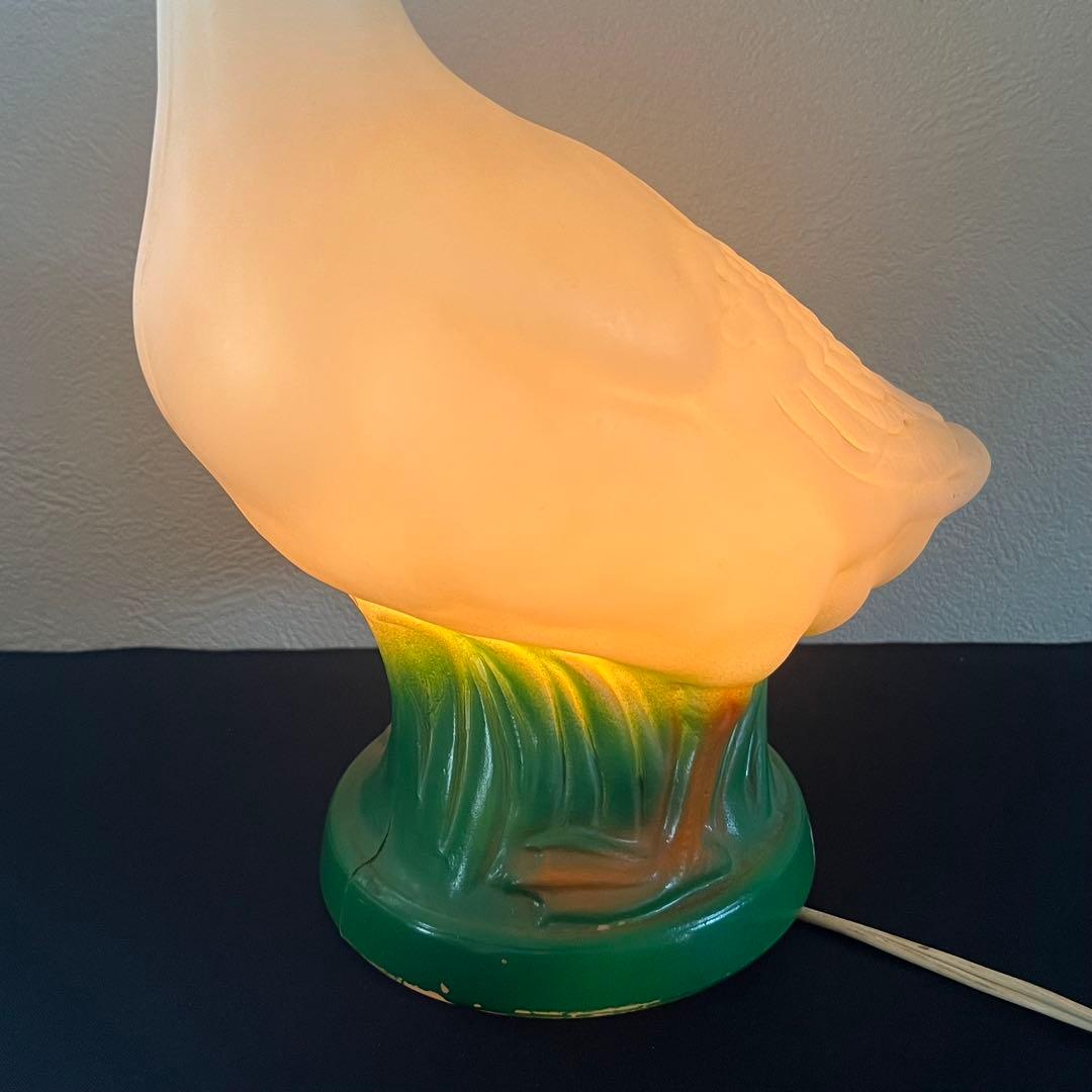 【入手困難】アンティーク アヒルライト スワングース テーブルランプ 昭和レトロ