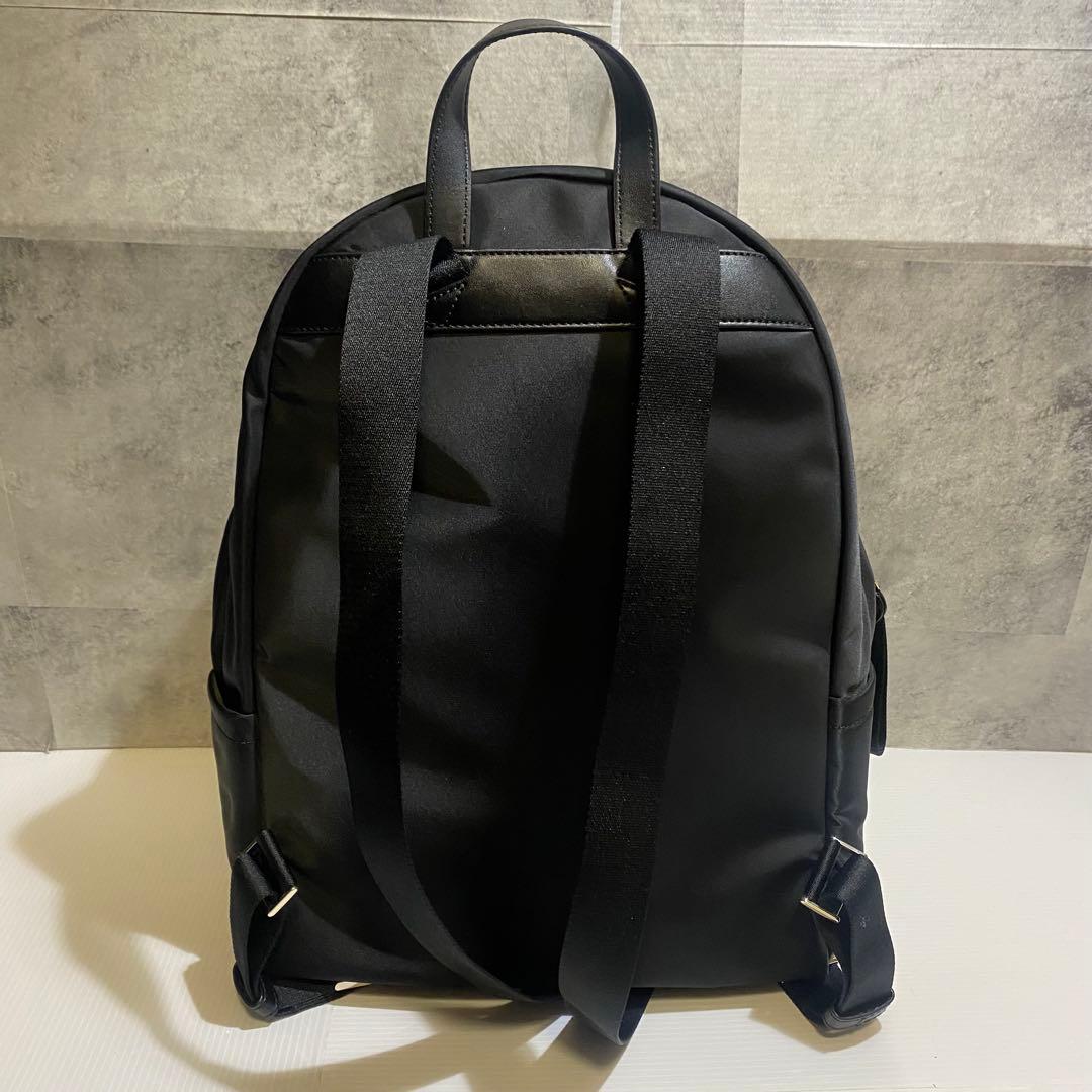 【極美品】kate spade　チェルシー　ナイロンリュック　ブラック
