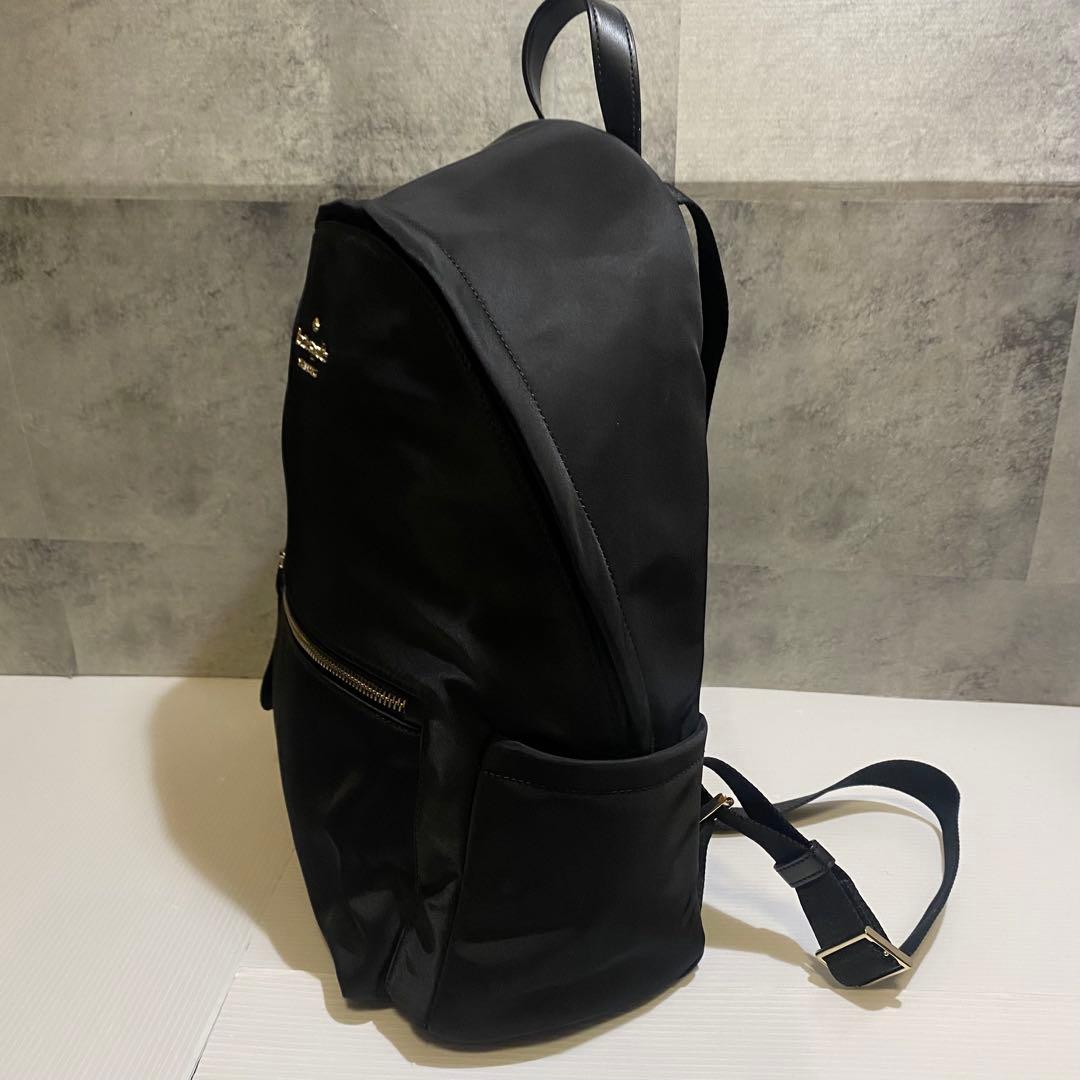 【極美品】kate spade　チェルシー　ナイロンリュック　ブラック
