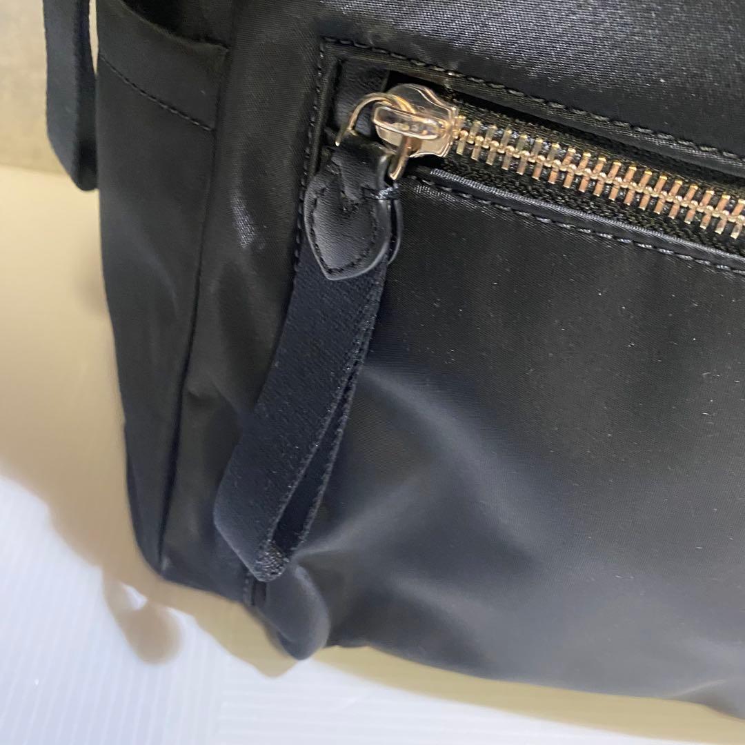【極美品】kate spade　チェルシー　ナイロンリュック　ブラック