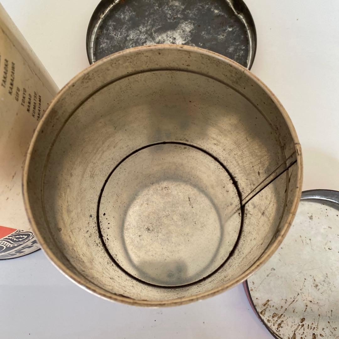 dart コーヒー空き缶 大小セット　昭和レトロ　ヴィンテージ