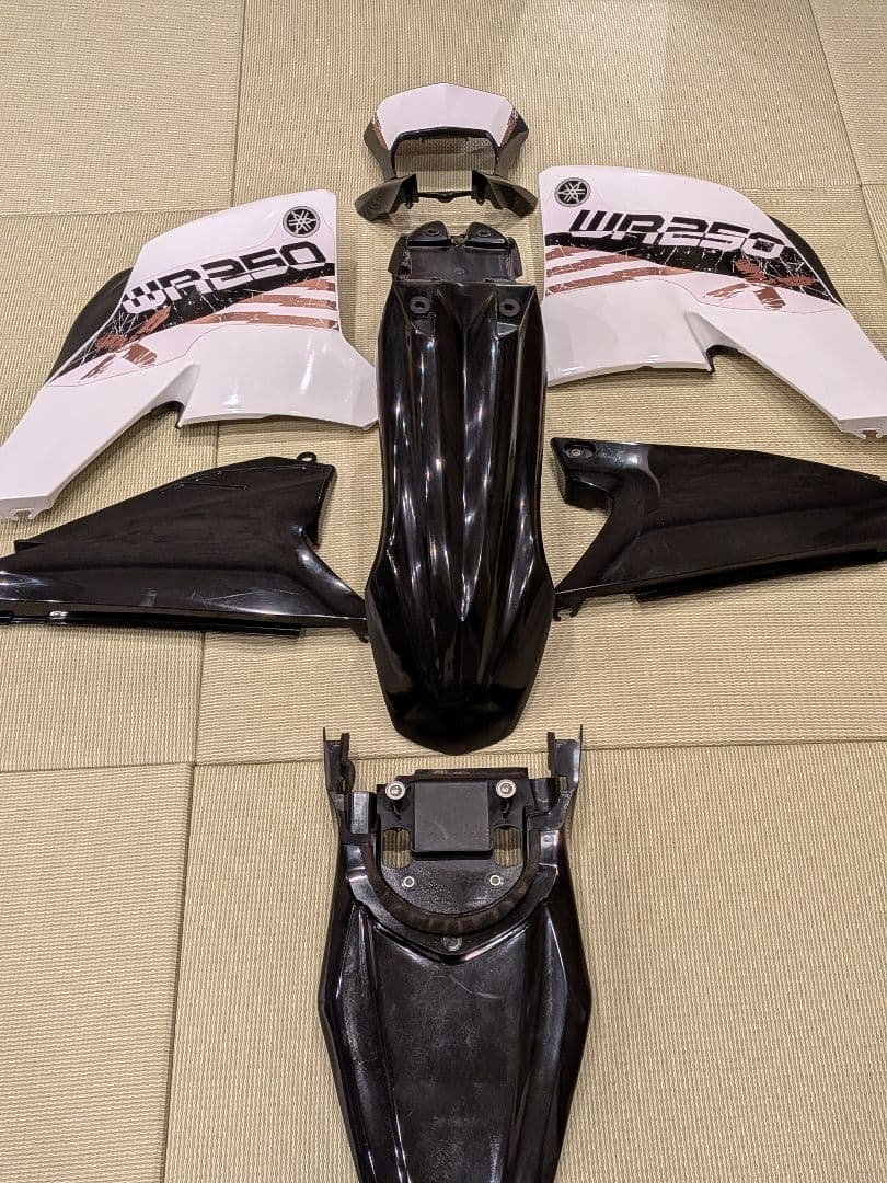 WR250 カウル一式 ホワイト/ブラック