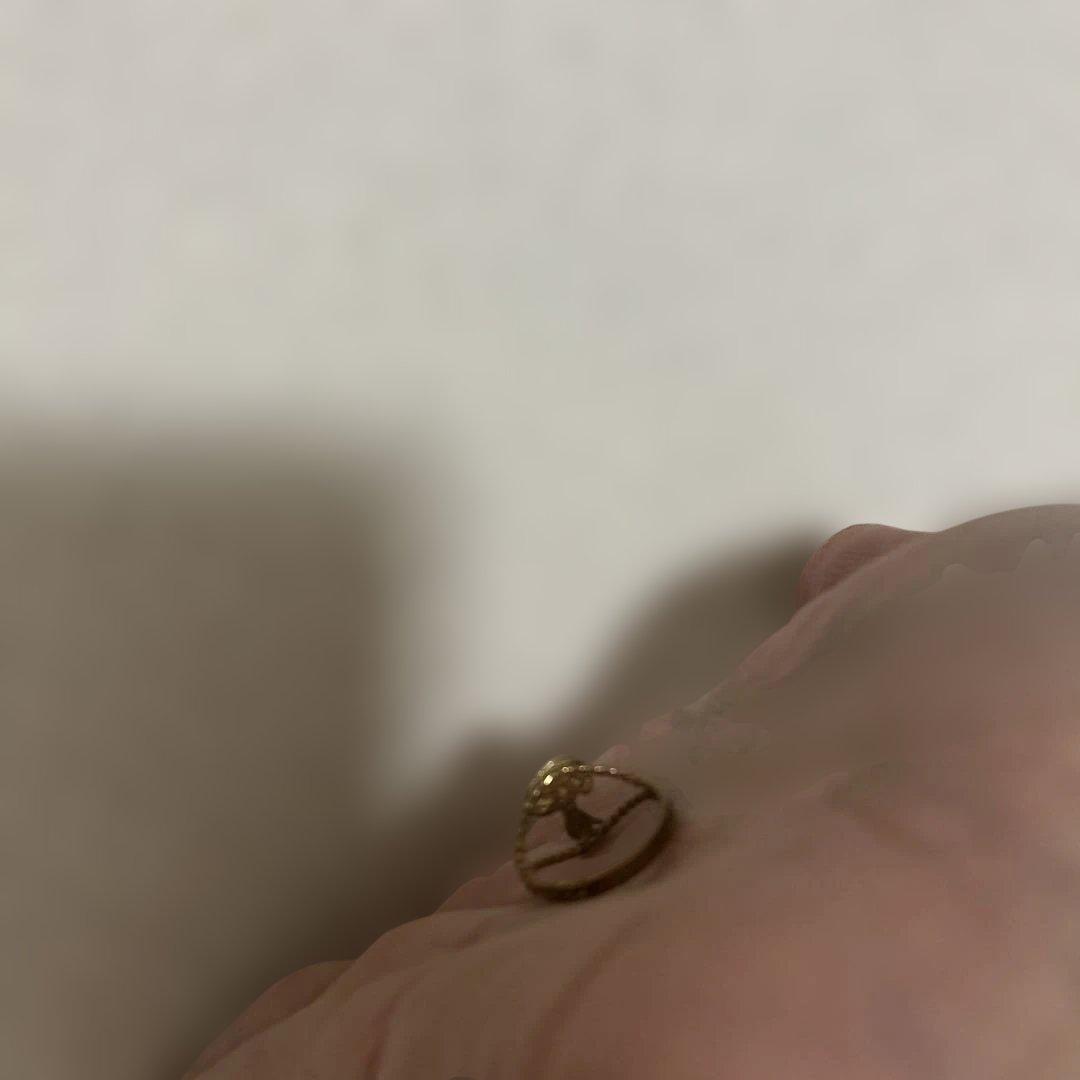 スヌーピー10kリング　サイズ7