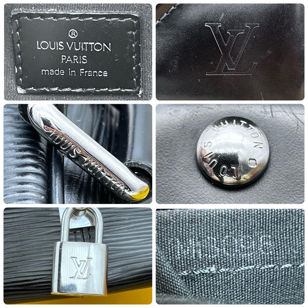 ルイヴィトン エピ ボーリング モンテーニュPM ハンドバッグ　黒