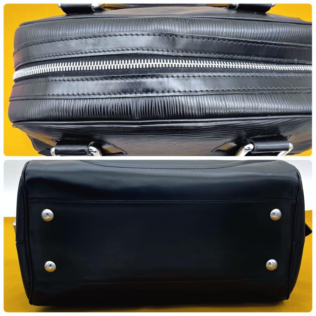 ルイヴィトン エピ ボーリング モンテーニュPM ハンドバッグ　黒