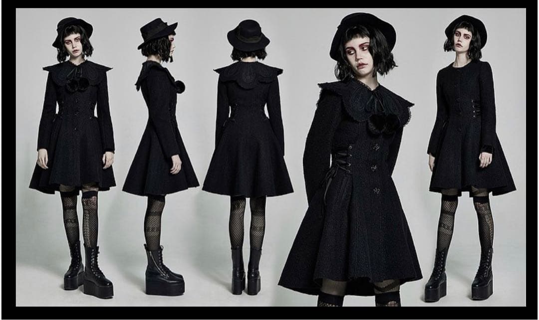 パンクレイブ　ゴスロリ　コート