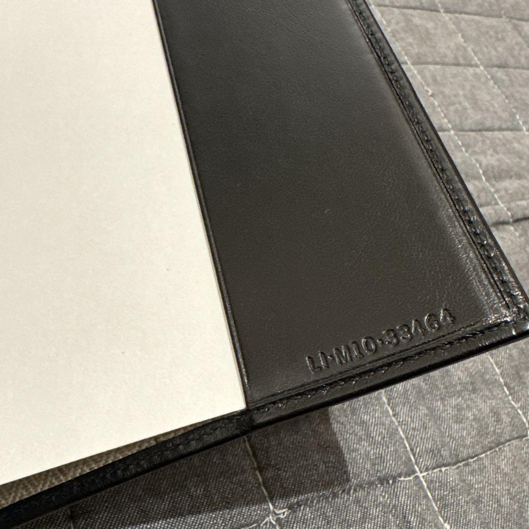 未使用 BVLGARIブルガリ コレツィオーネロゴS.Bulgariレザーノート