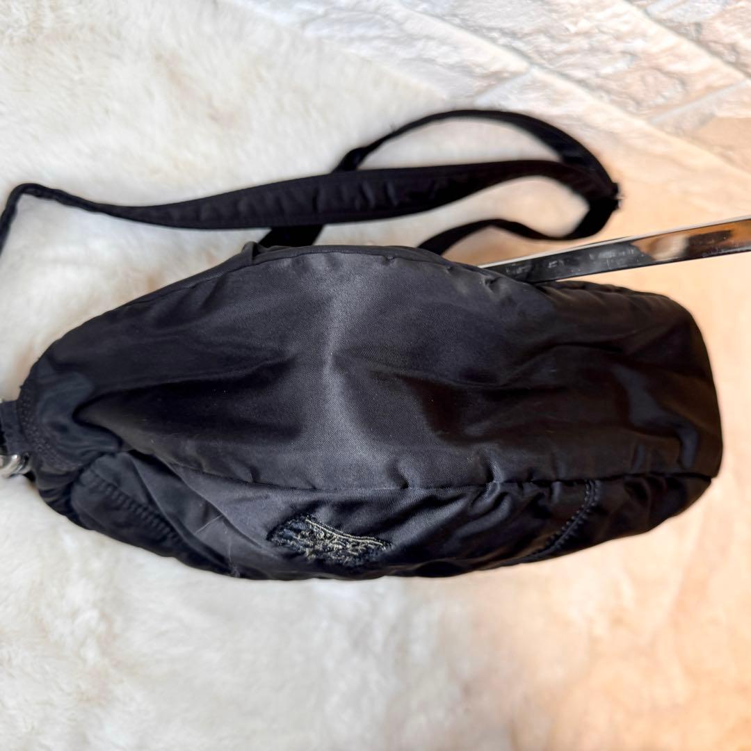 PORTER ポーター タンカー ショルダーバッグ ハーフムーン ブラック