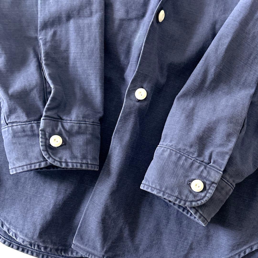 人気 マディソンブルー ハンプトンシャツ ブルー オーバーサイズ 01 日本製