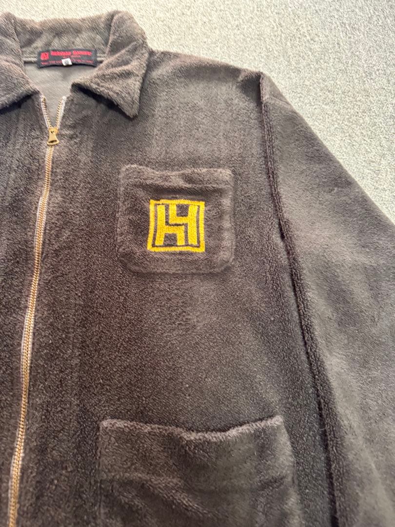 Yamane evisu ボア　フリース　ダークブラウン ジャケット 40