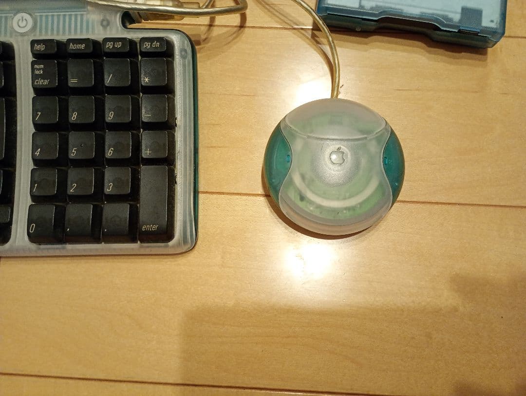 【初代】Apple iMac G3 グリーンモデル 本体+付属品　※作動しません