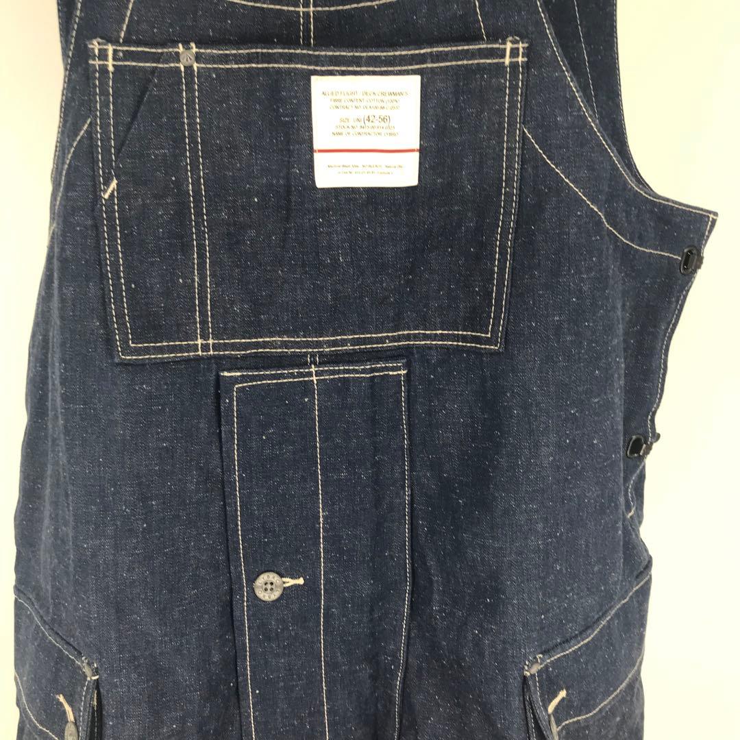 ナイジェルケーボン　オーバーオール　50　つなぎ　インディゴ