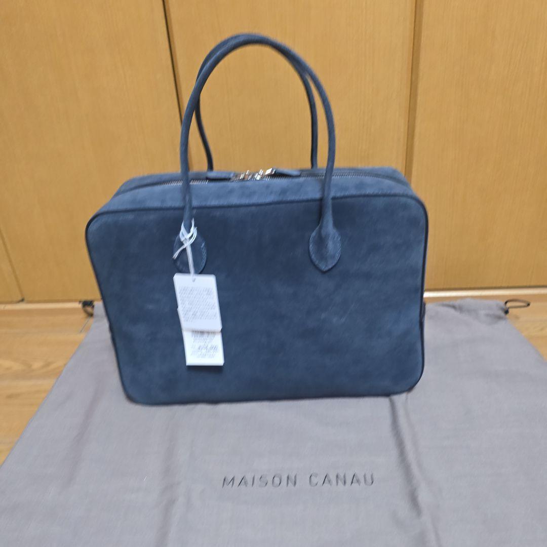 新品 MAISON CANAU メゾンカナウ 佐藤佳菜子別注カラー ボストン L