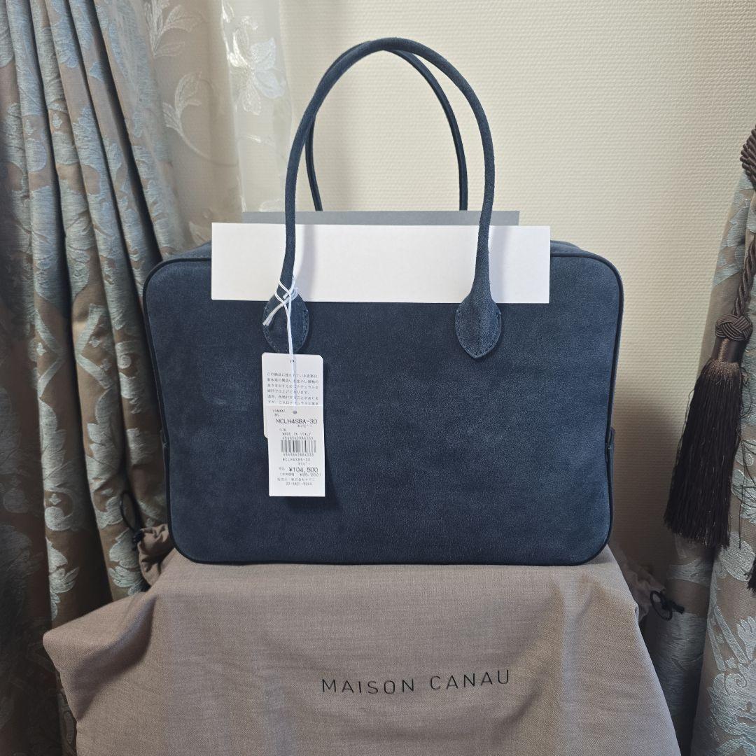 新品 MAISON CANAU メゾンカナウ 佐藤佳菜子別注カラー ボストン L