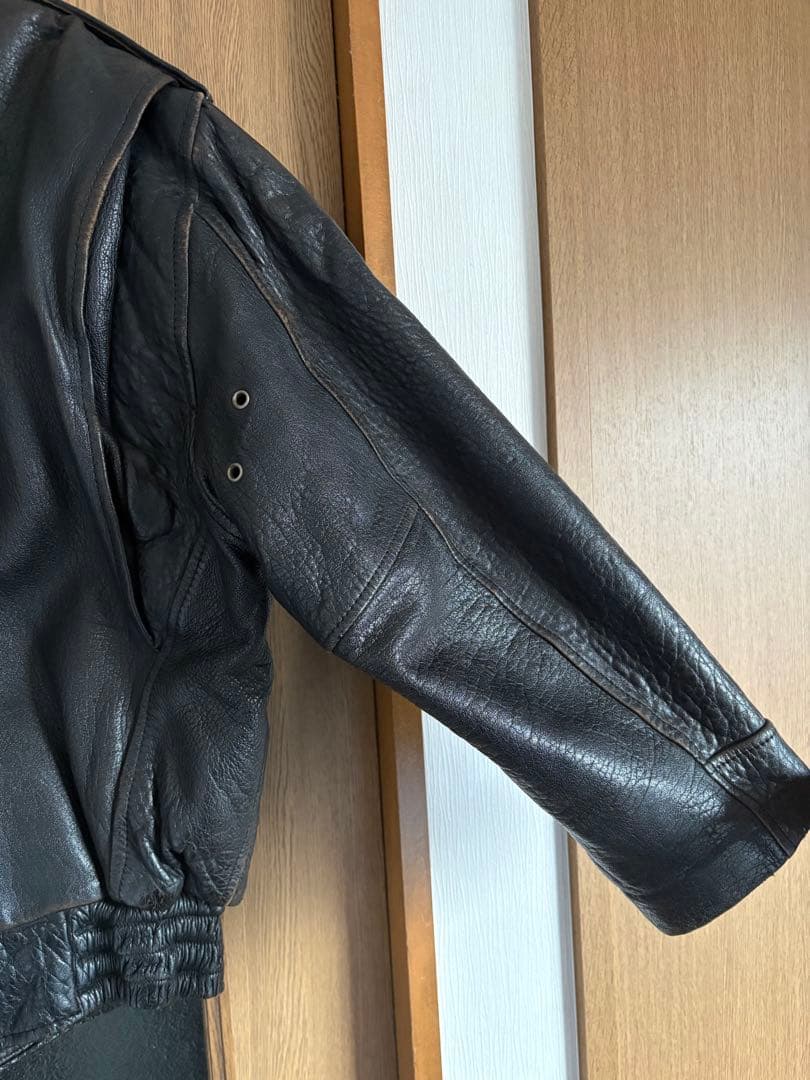 【Harley-Davidson】　ポリスマン　レザージャケット　90年代