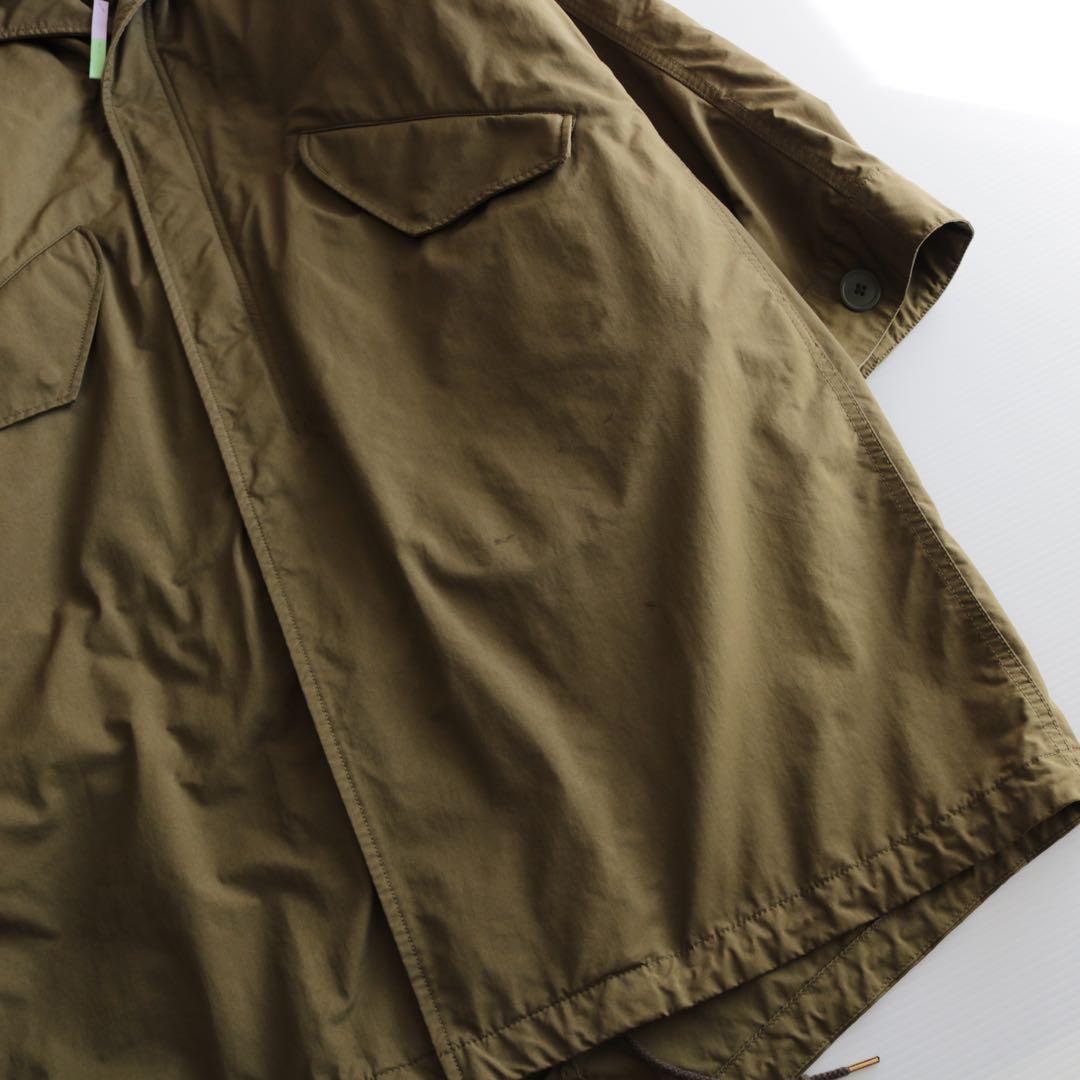 ドゥーズィエムクラス M65モッズコート ロング ファー ライナー付き カーキ