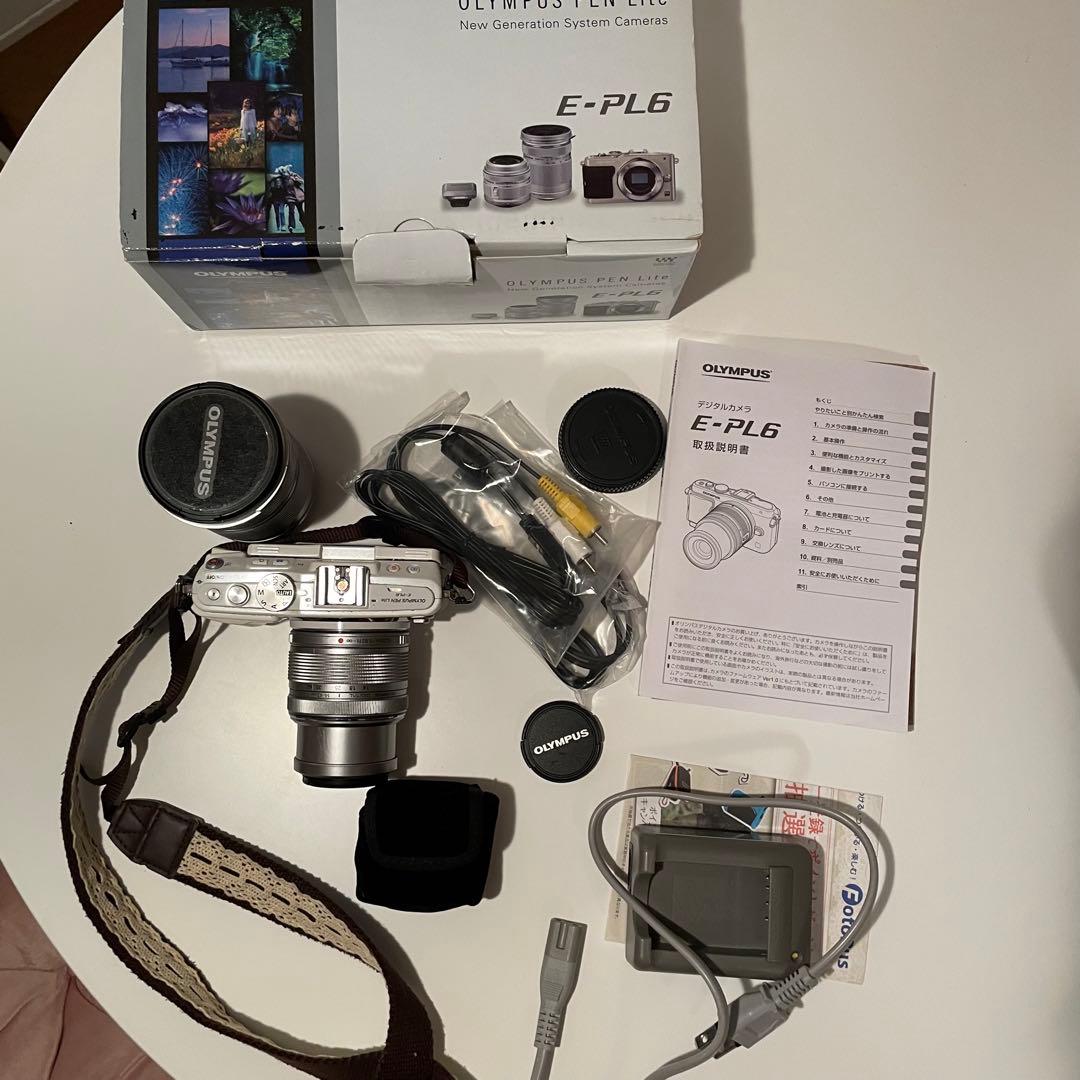 Olympus E-PL6 ミラーレス一眼 本体+レンズ