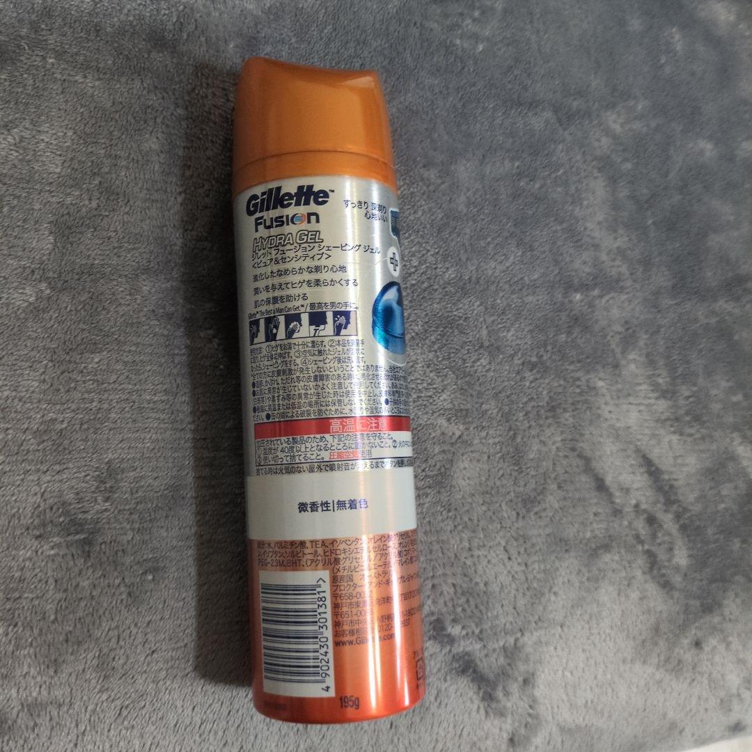 P&G フュージョンシェービングジェルピュアセンシティブ　18本セット