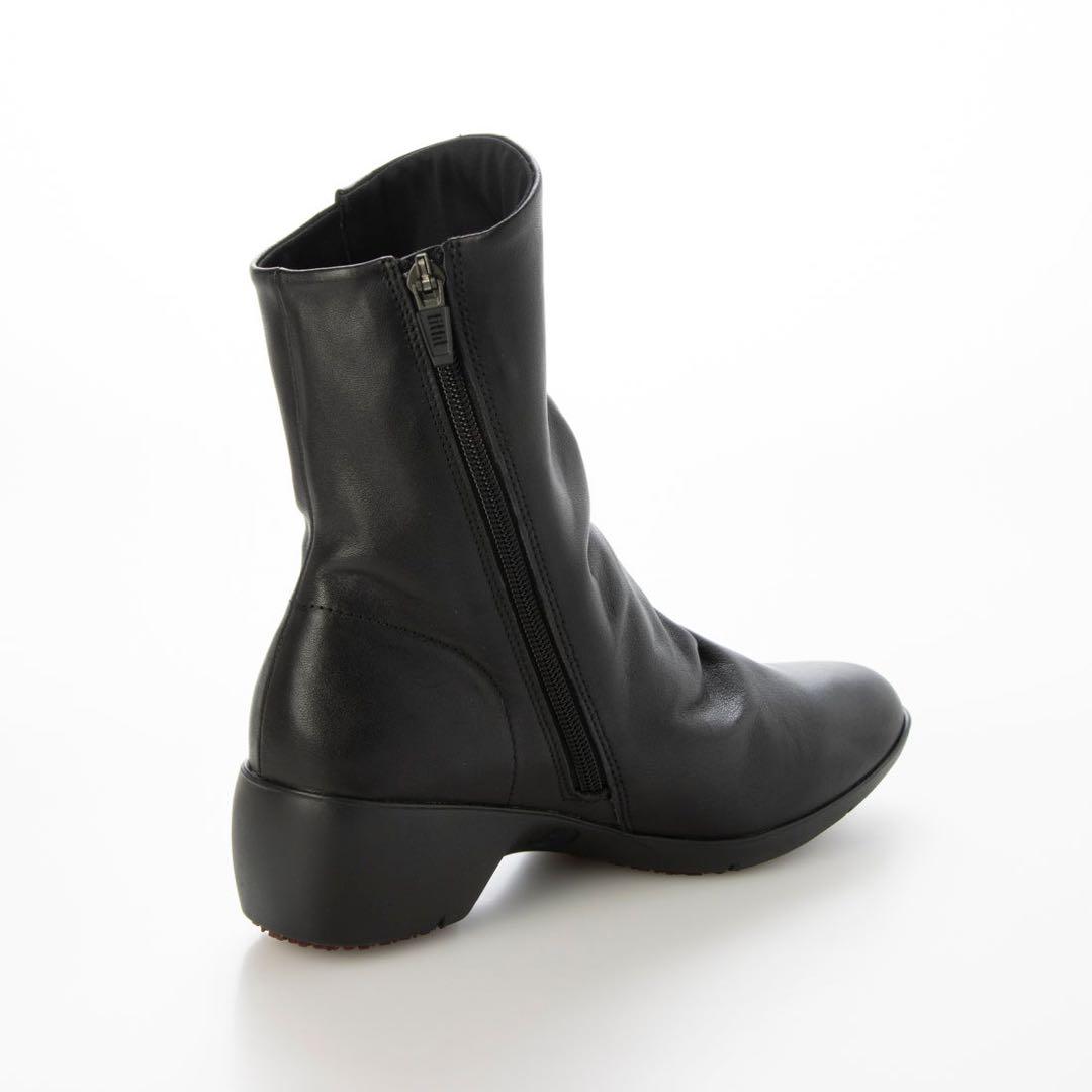 ソフトレザーブーツ900 （ブラック）　fitfit