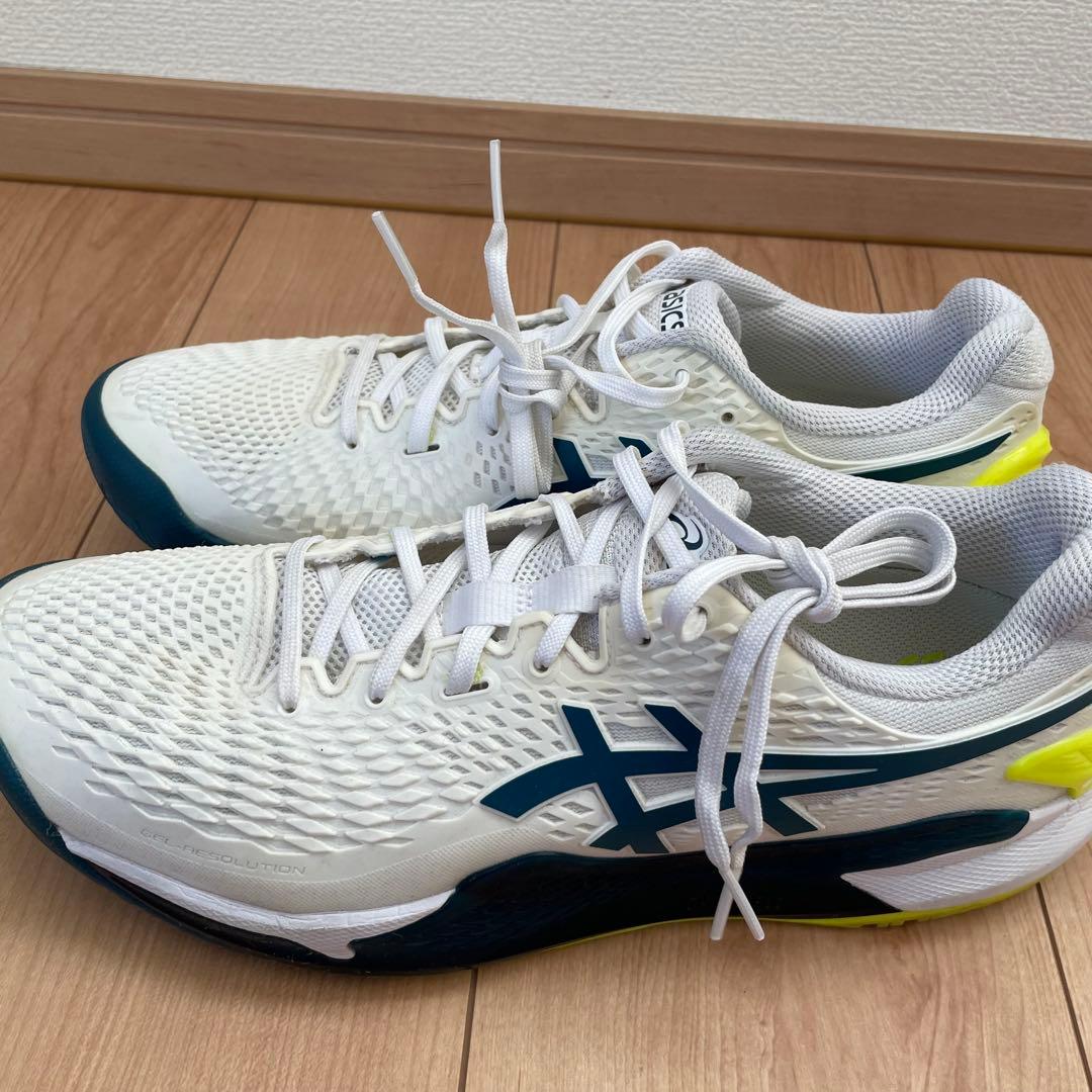 アシックス ゲルレゾリューション 9 28cmオールコートWIDE テニス