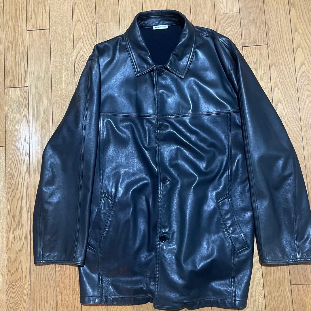 【SPECIAL 】VINTAGE リバージブル　ラムレザーカシミア　カーコート