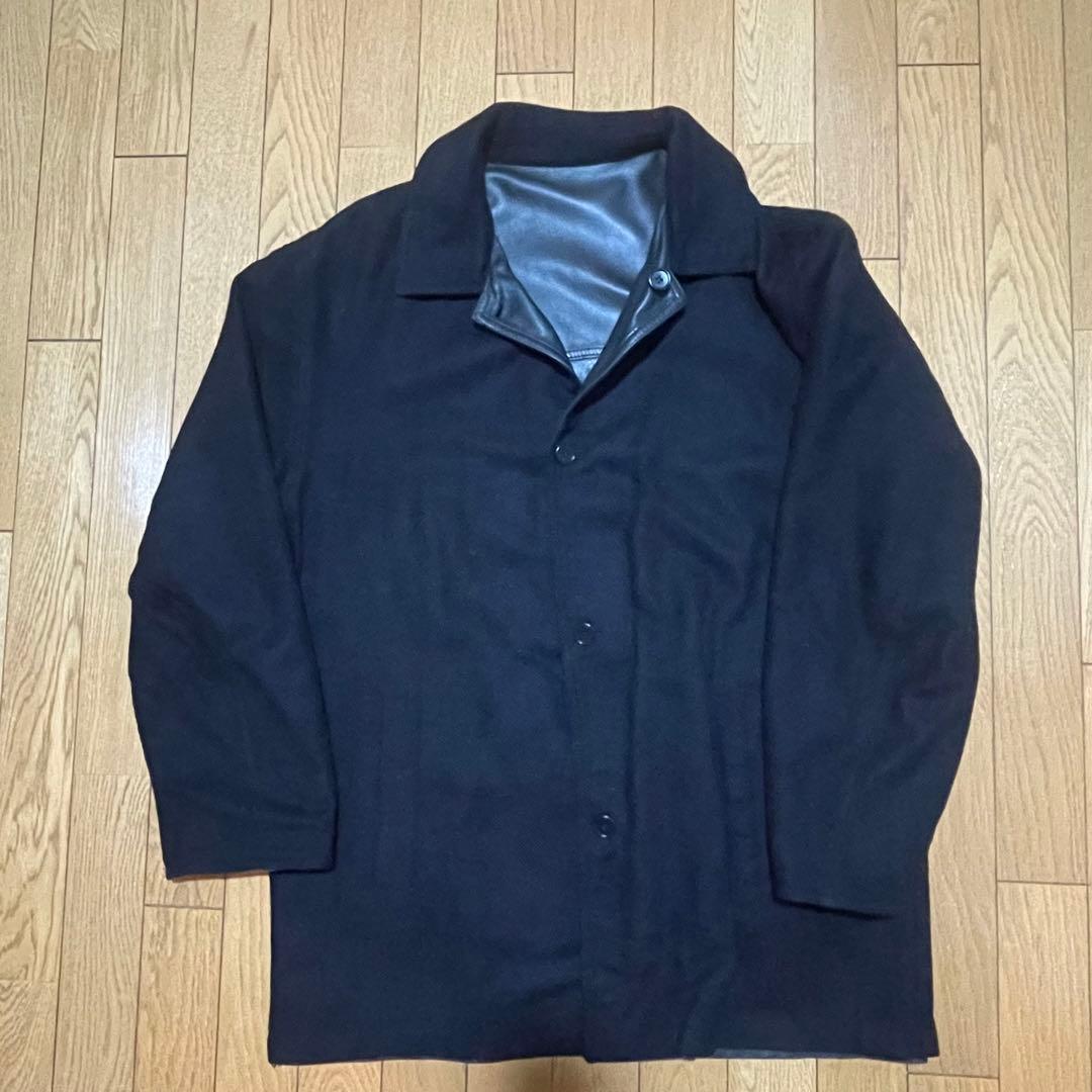 【SPECIAL 】VINTAGE リバージブル　ラムレザーカシミア　カーコート